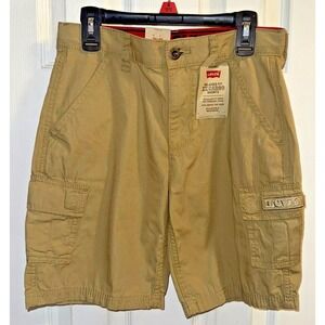 Levi's Relaxed Fit XX Khaki Cargo Shorts Sz 12 Regular 26" MSRP $42.00